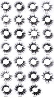 100 Pairs LV Style Lashes Wholesale